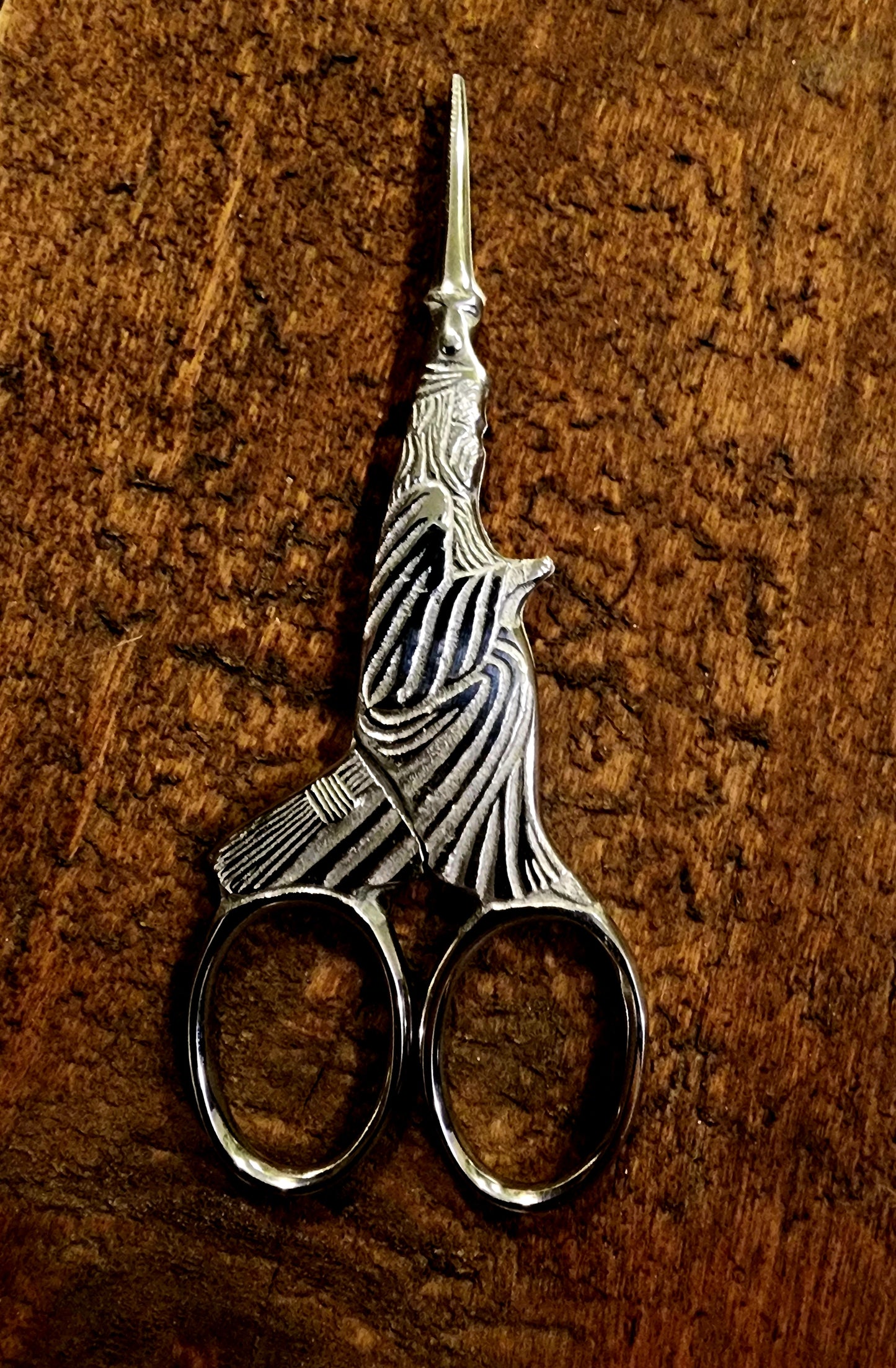 Salem Witch Embroidery Scissors