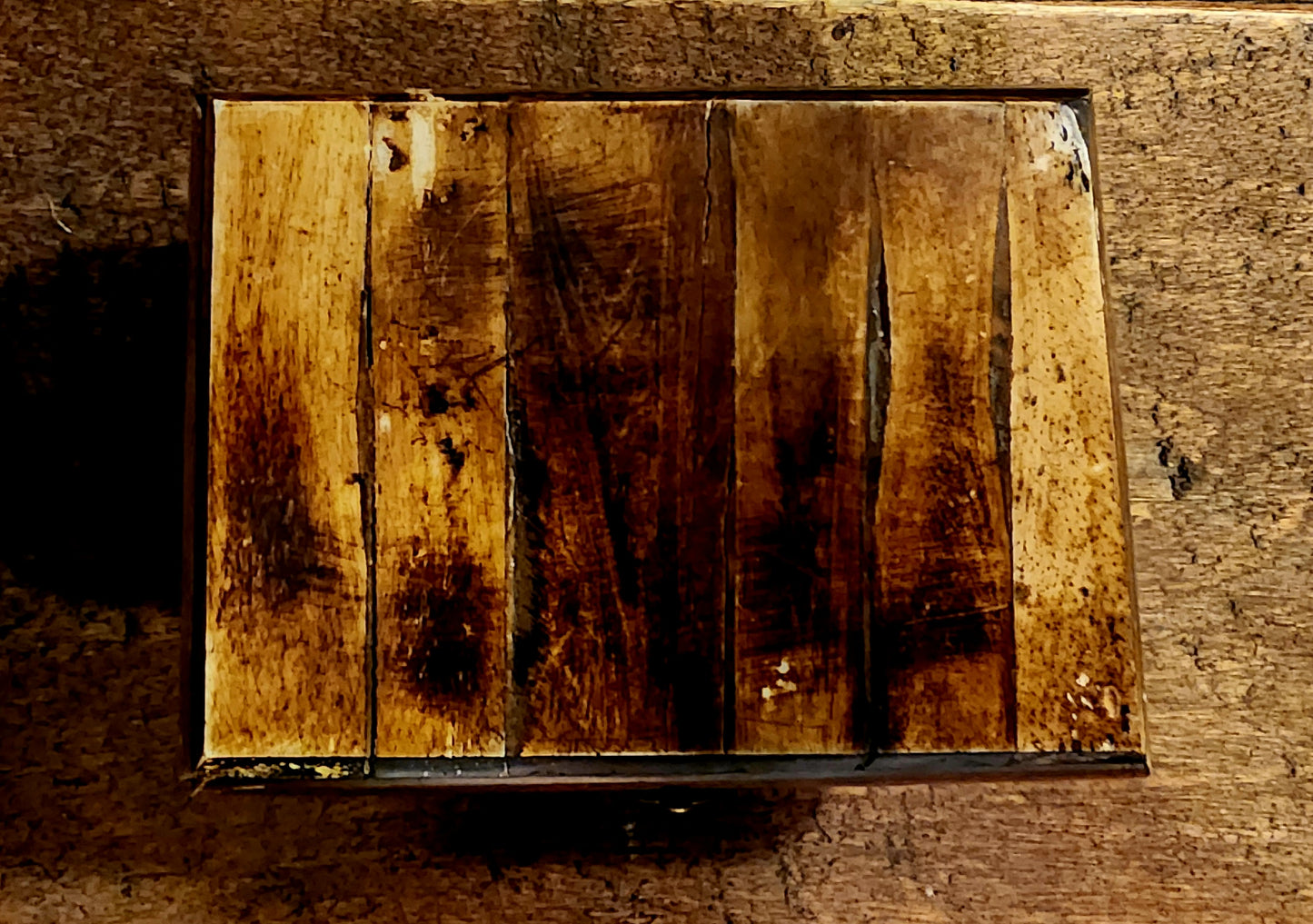 Authentic Bone and Brass Trinket Box