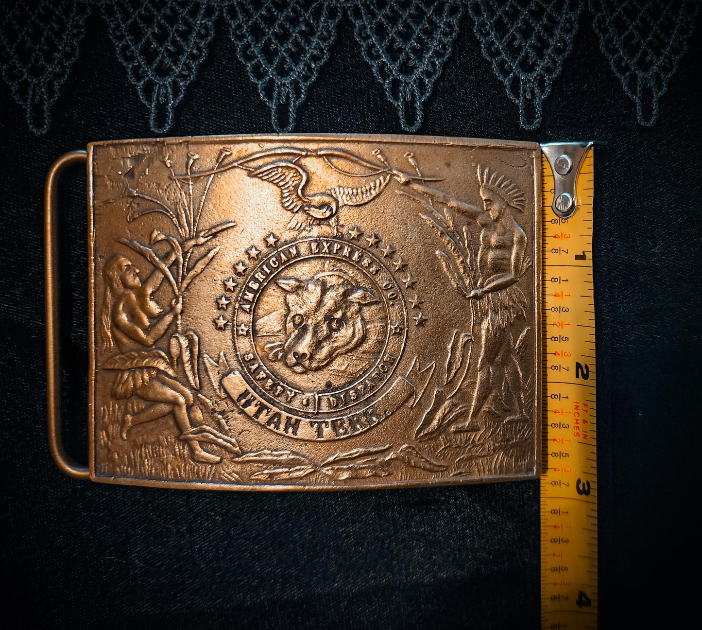 American Express Safety Dispatch Belt Buckle