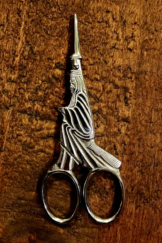 Salem Witch Embroidery Scissors