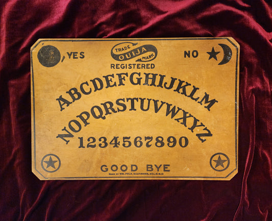 Antique 1910's-1920's William Fuld Ouija Board