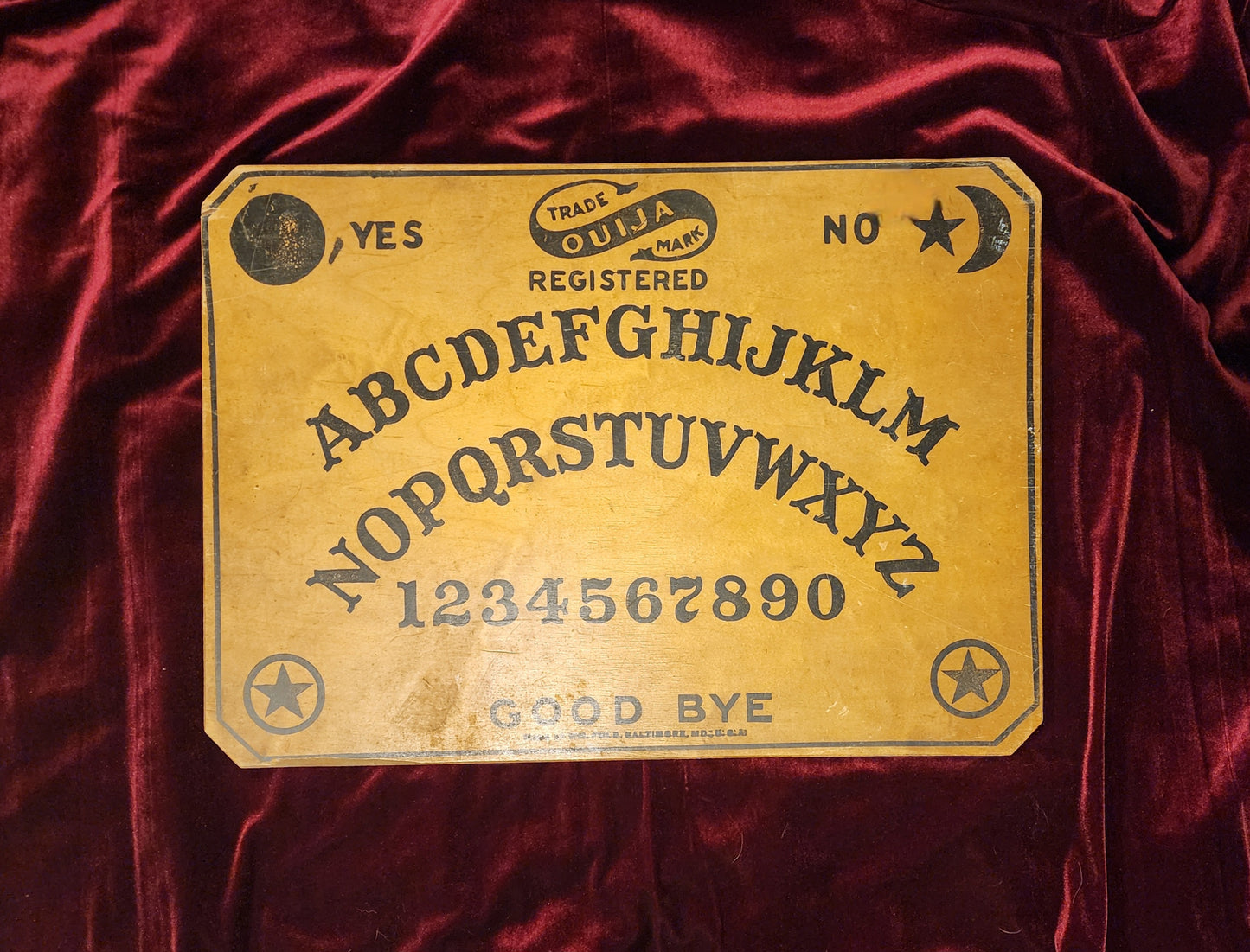 Antique 1910's-1920's William Fuld Ouija Board