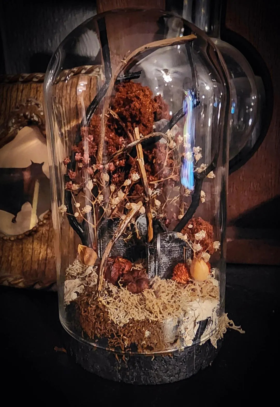 Custom Miniature Cemetery/Headstone Dome