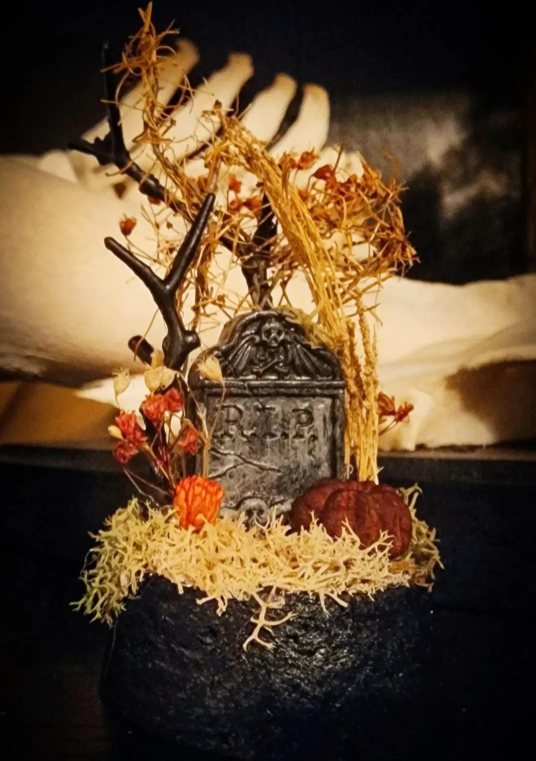 Custom Miniature Cemetery/Headstone Dome