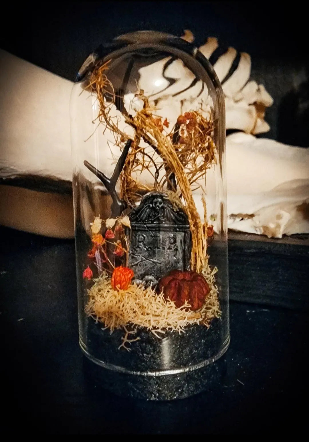 Custom Miniature Cemetery/Headstone Dome