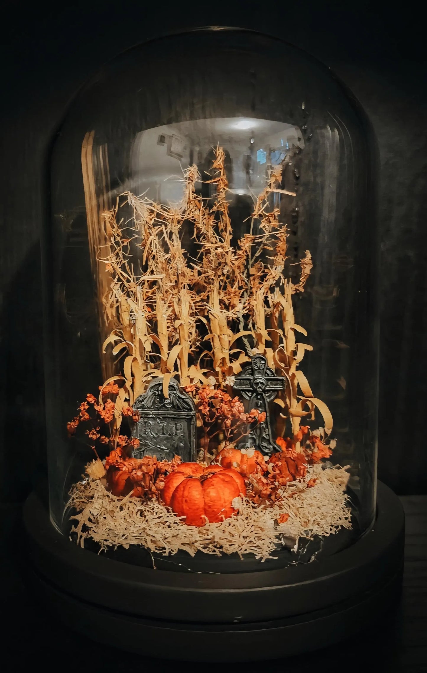 Custom Miniature Cemetery/Headstone Dome