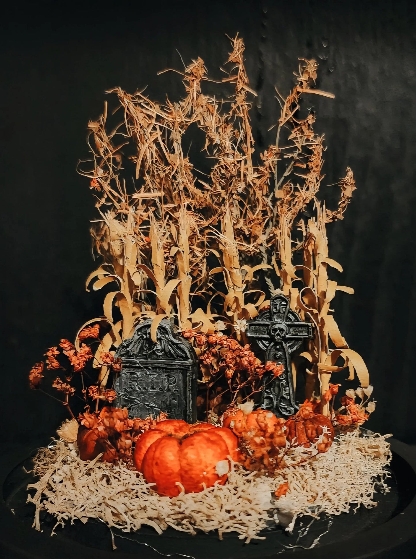 Custom Miniature Cemetery/Headstone Dome