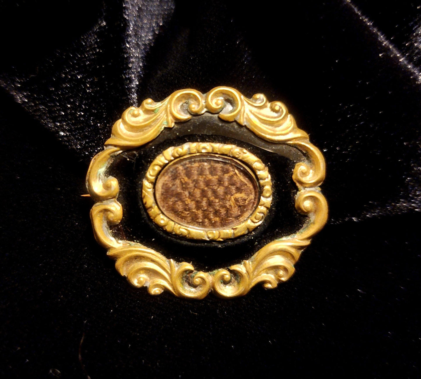 Mourning Hair Brooch/Pin