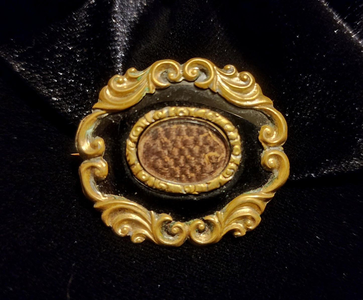 Mourning Hair Brooch/Pin