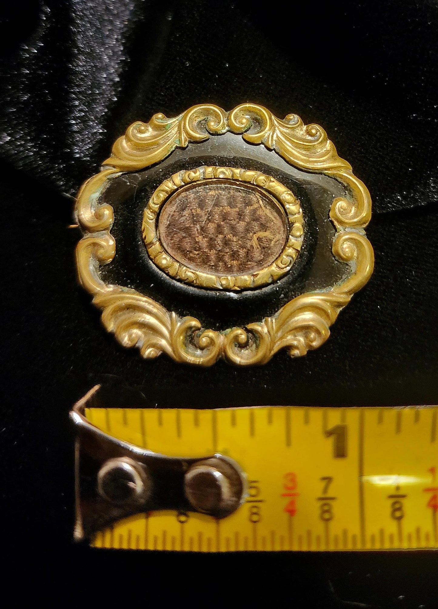Mourning Hair Brooch/Pin