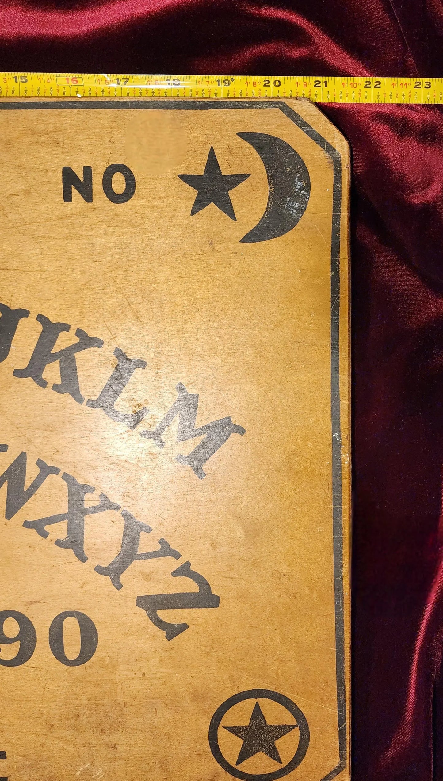 Antique 1910's-1920's William Fuld Ouija Board