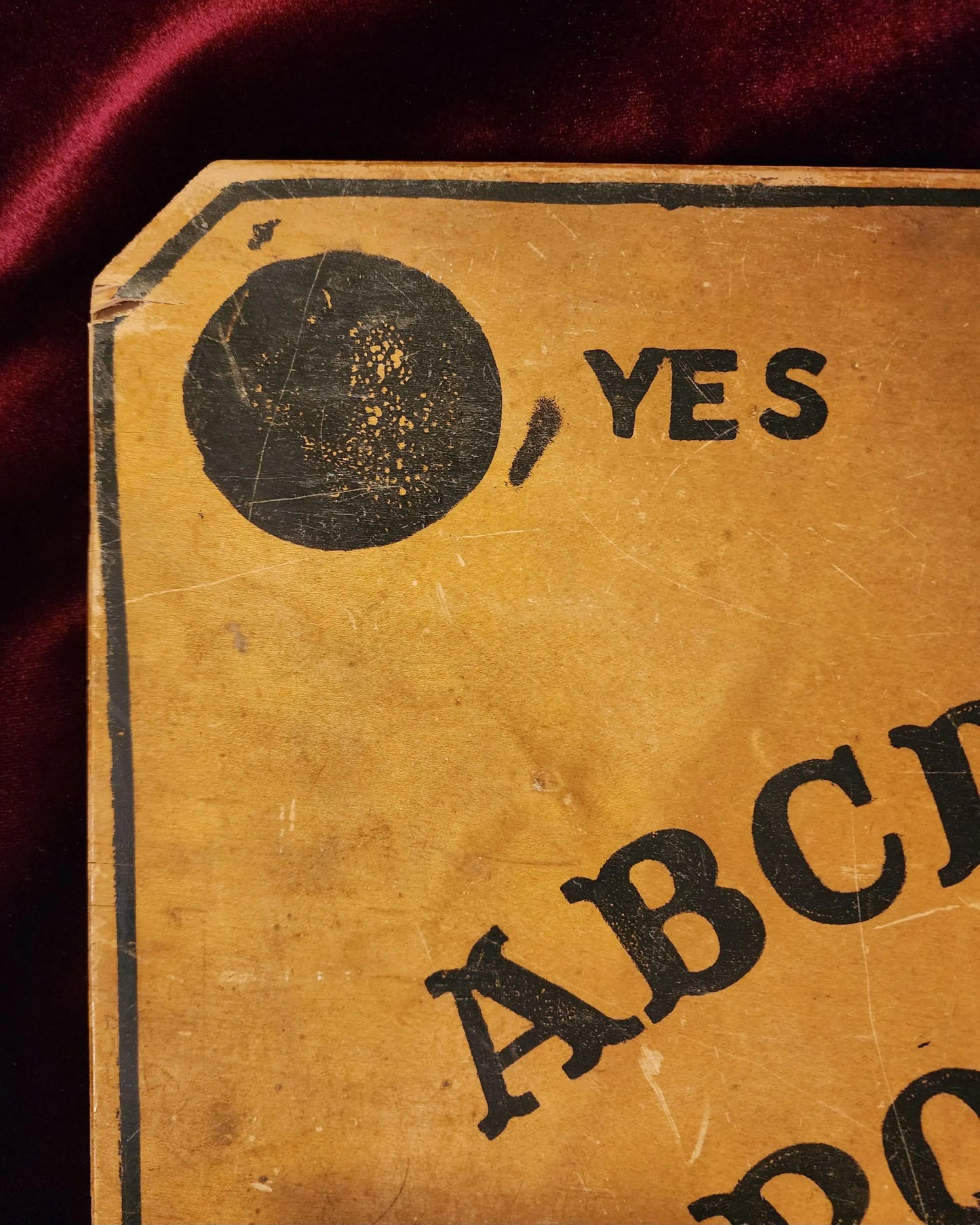 Antique 1910's-1920's William Fuld Ouija Board