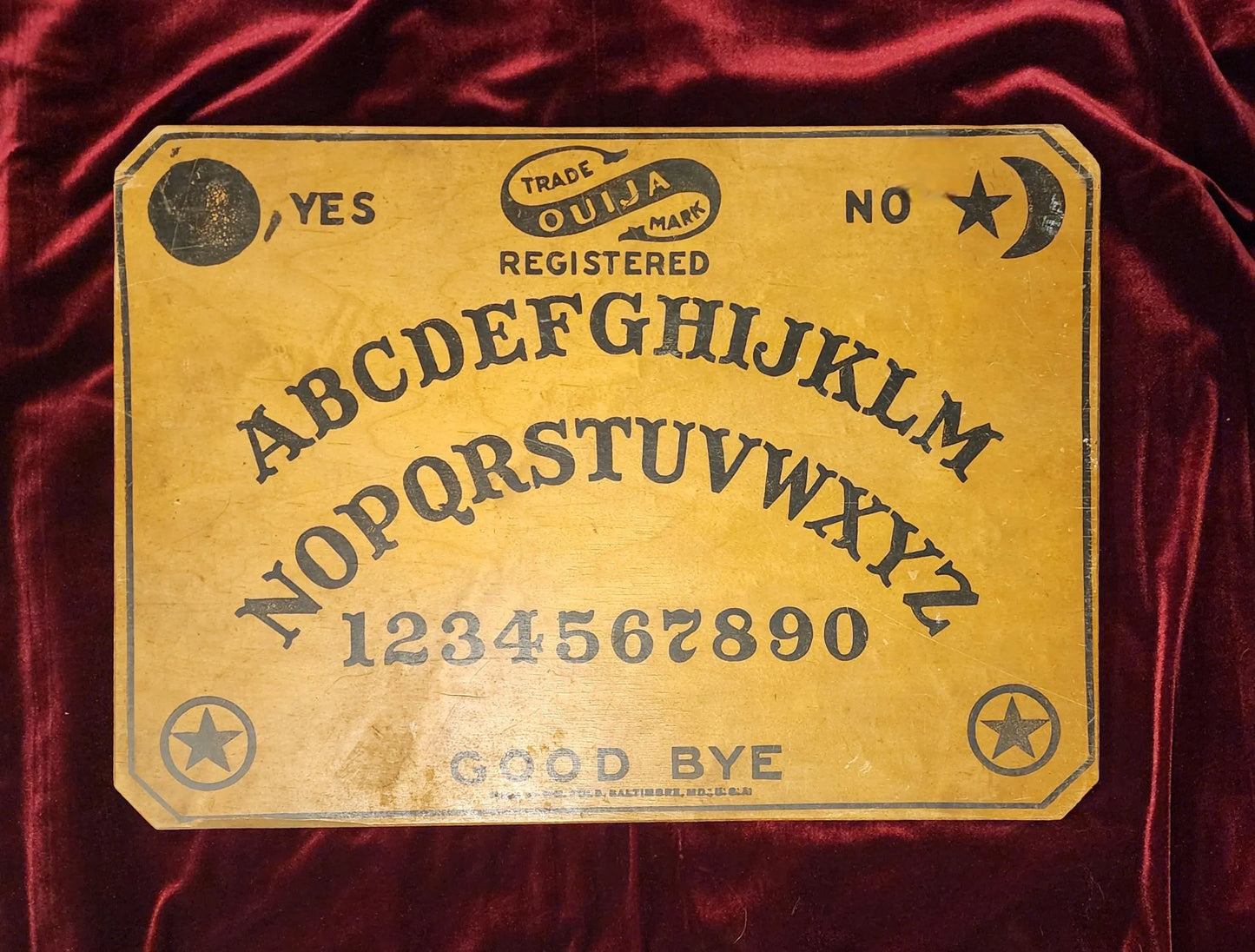 Antique 1910's-1920's William Fuld Ouija Board