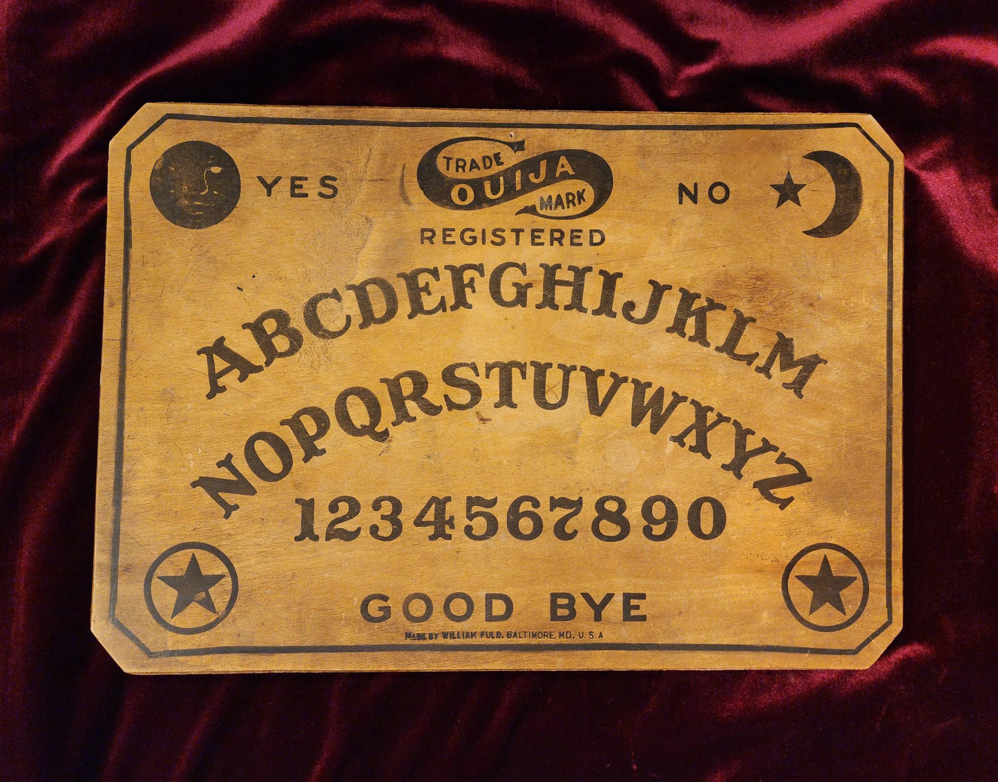 Antique 1910's-1920's William Fuld Ouija Board