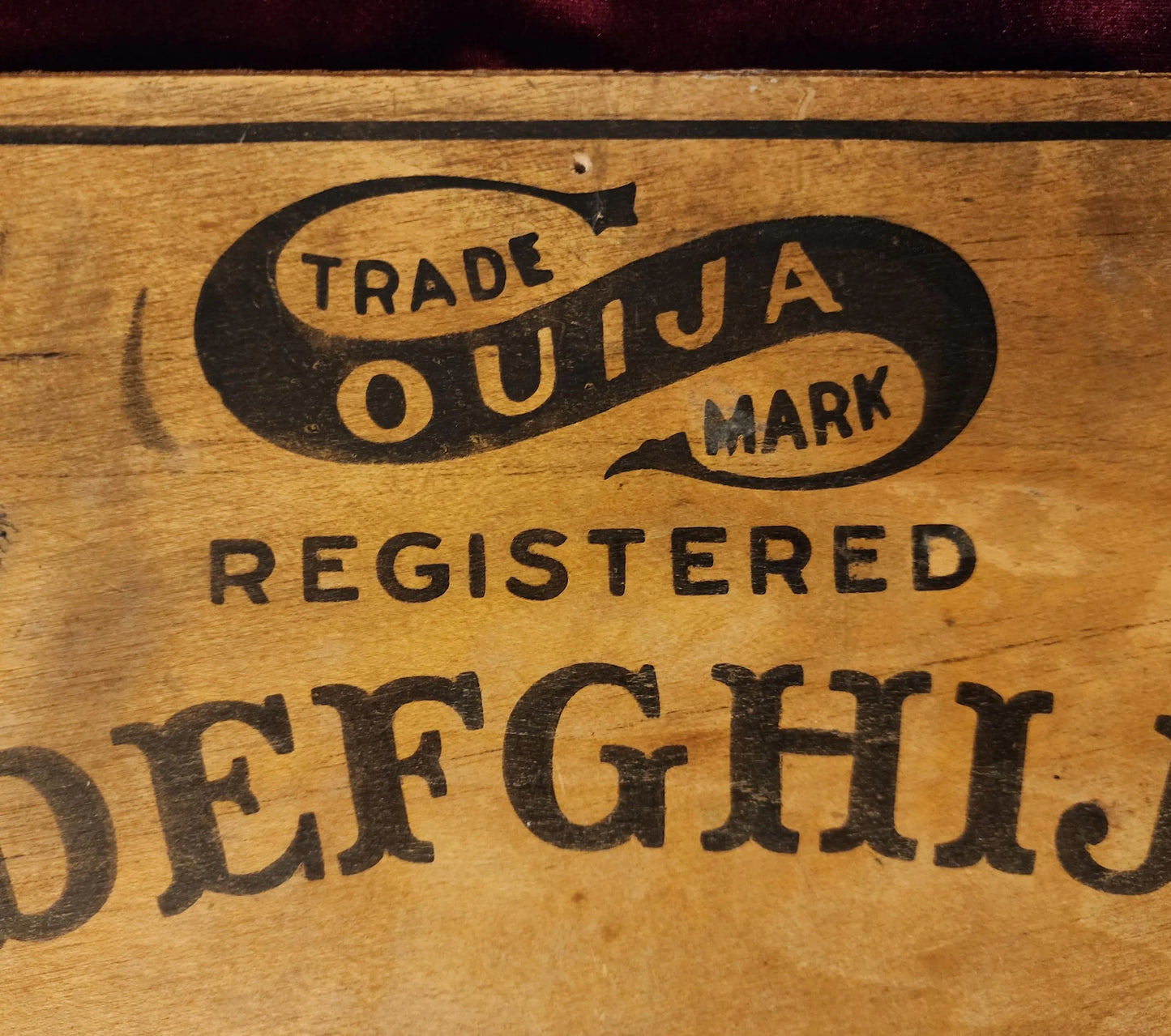 Antique 1910's-1920's William Fuld Ouija Board