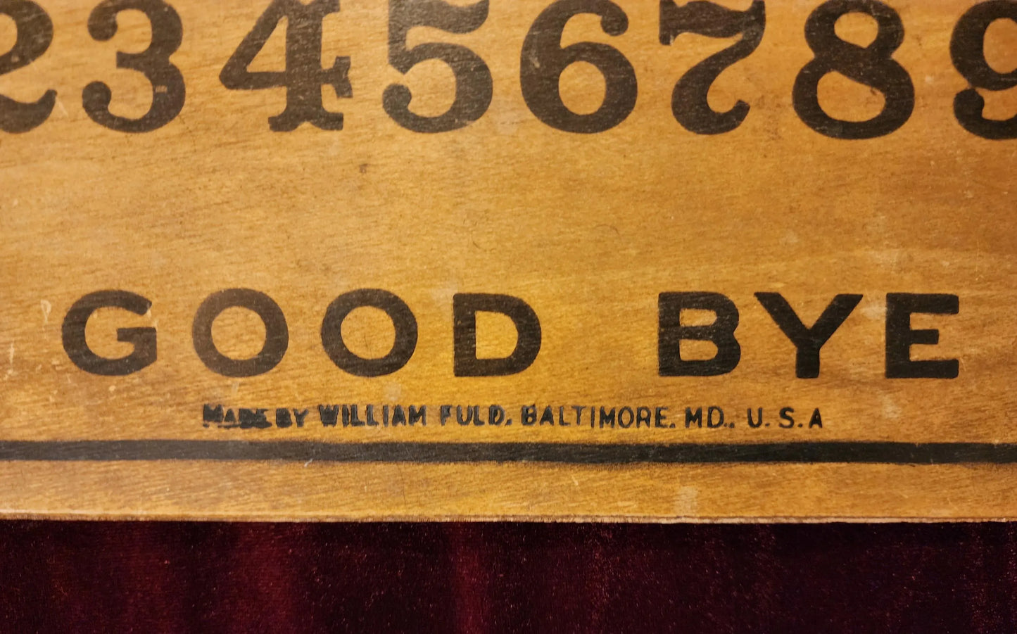 Antique 1910's-1920's William Fuld Ouija Board