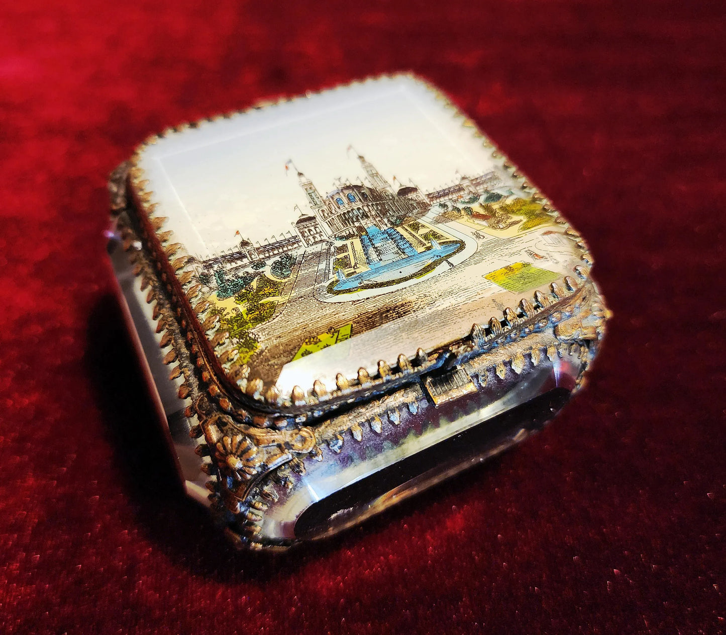 Antique French Jewelry Box