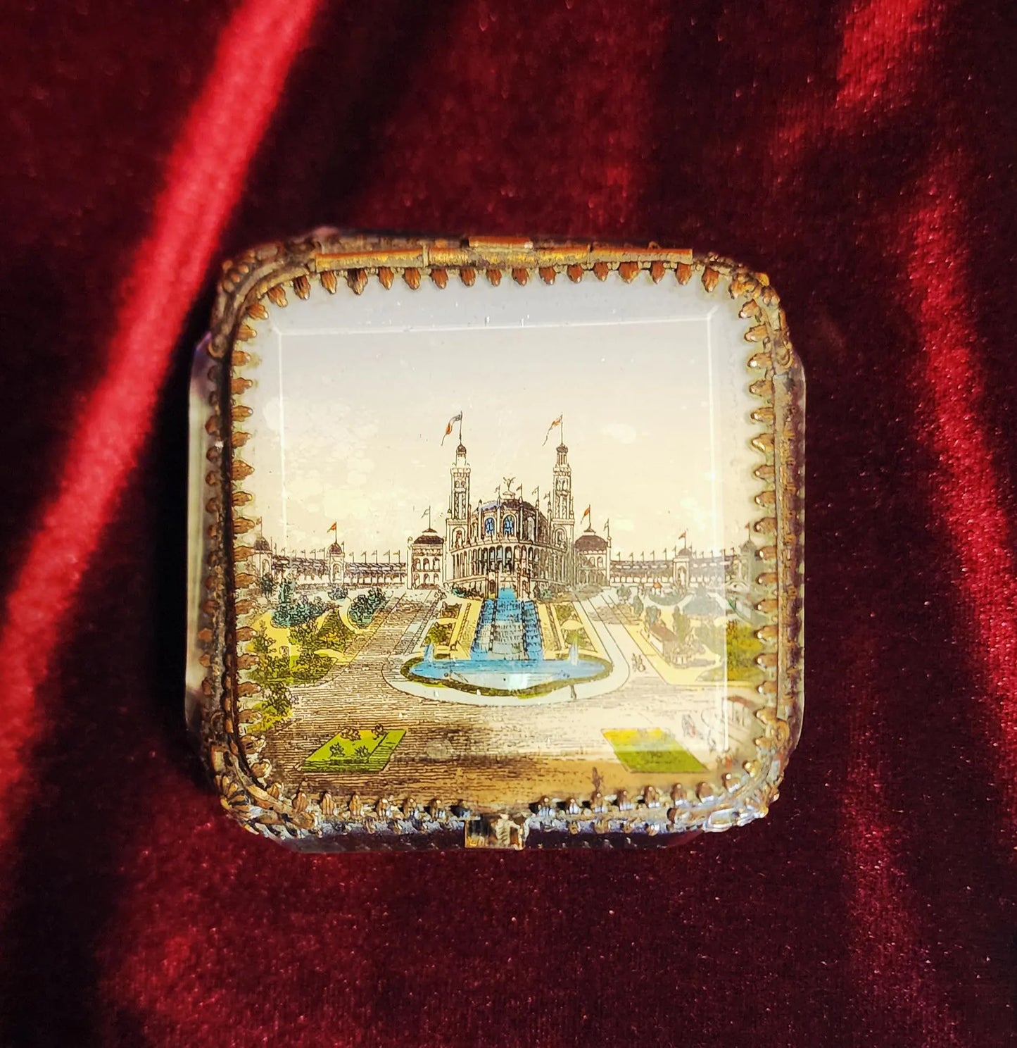 Antique French Jewelry Box