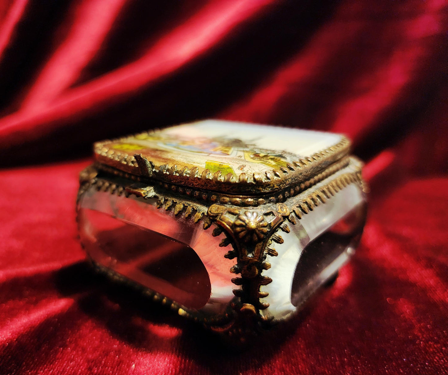 Antique French Jewelry Box