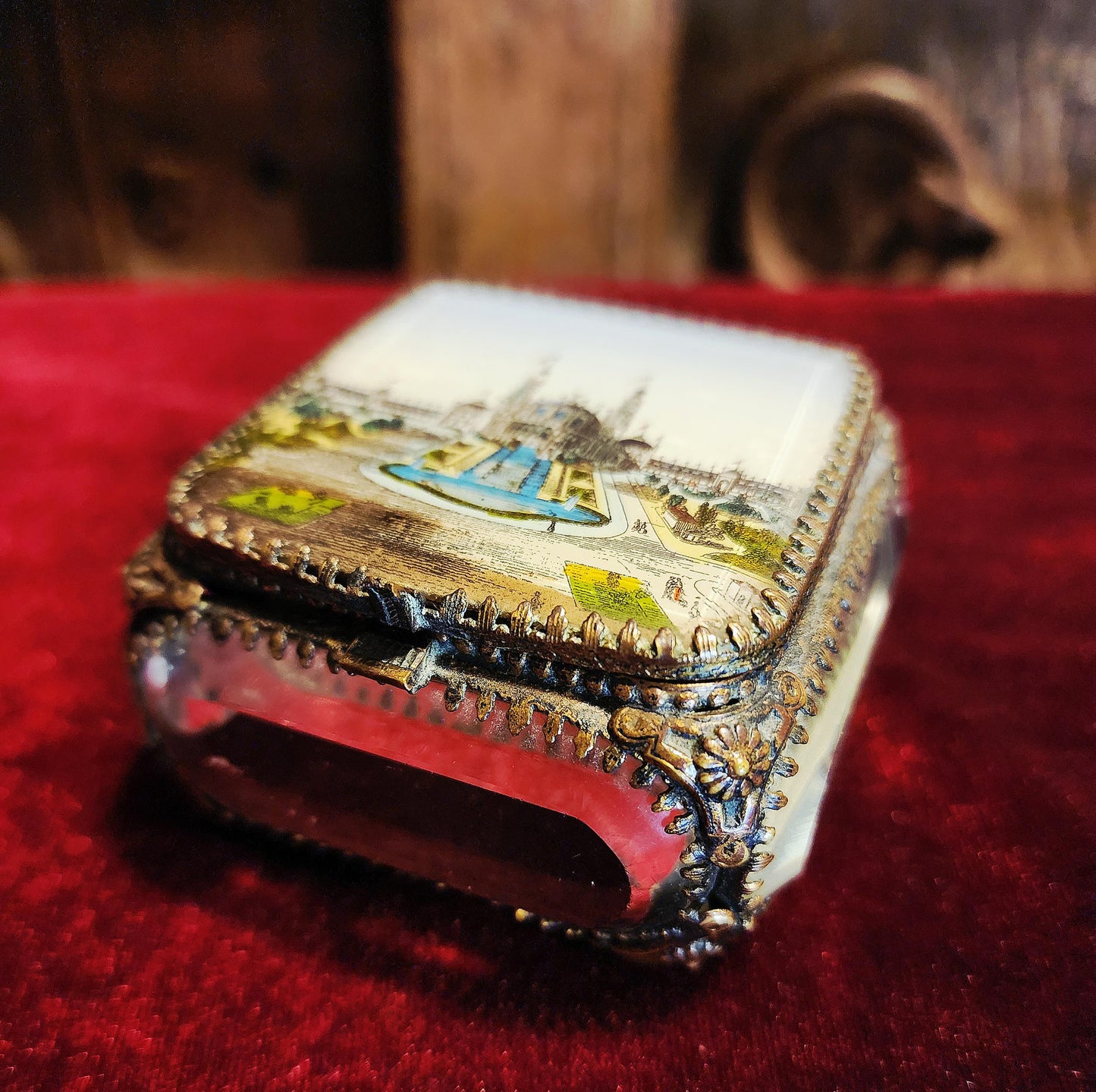 Antique French Jewelry Box
