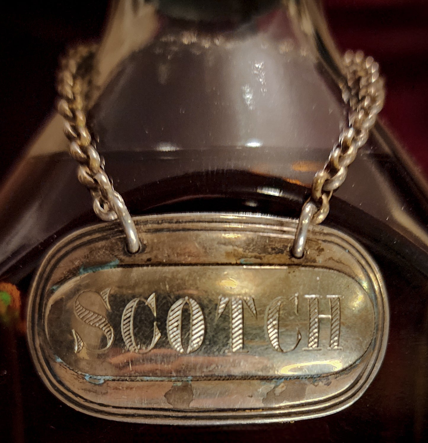 Antique Decanter Labels