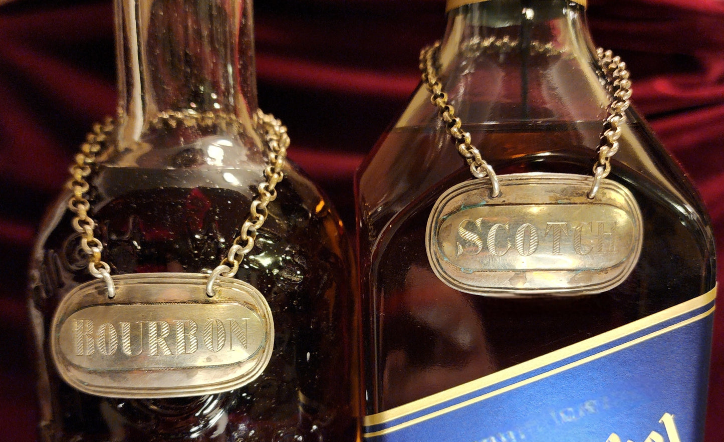 Antique Decanter Labels