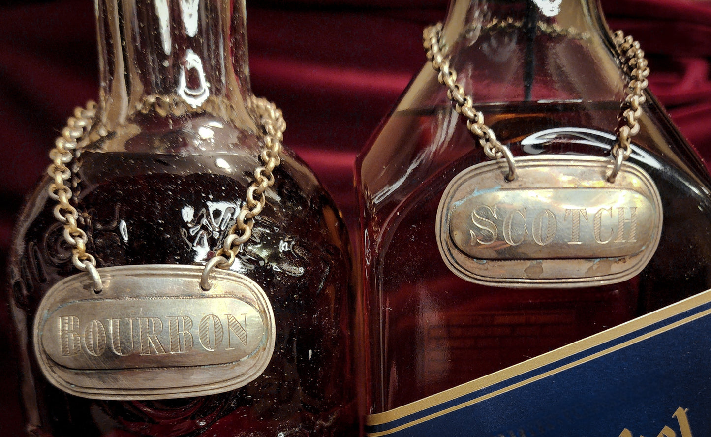 Antique Decanter Labels