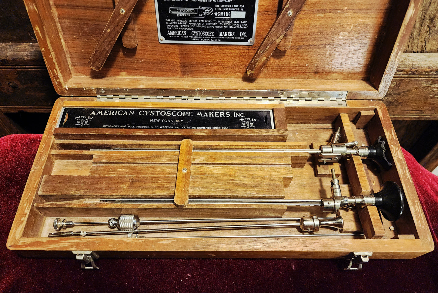 Antique Cystoscope Medical Device