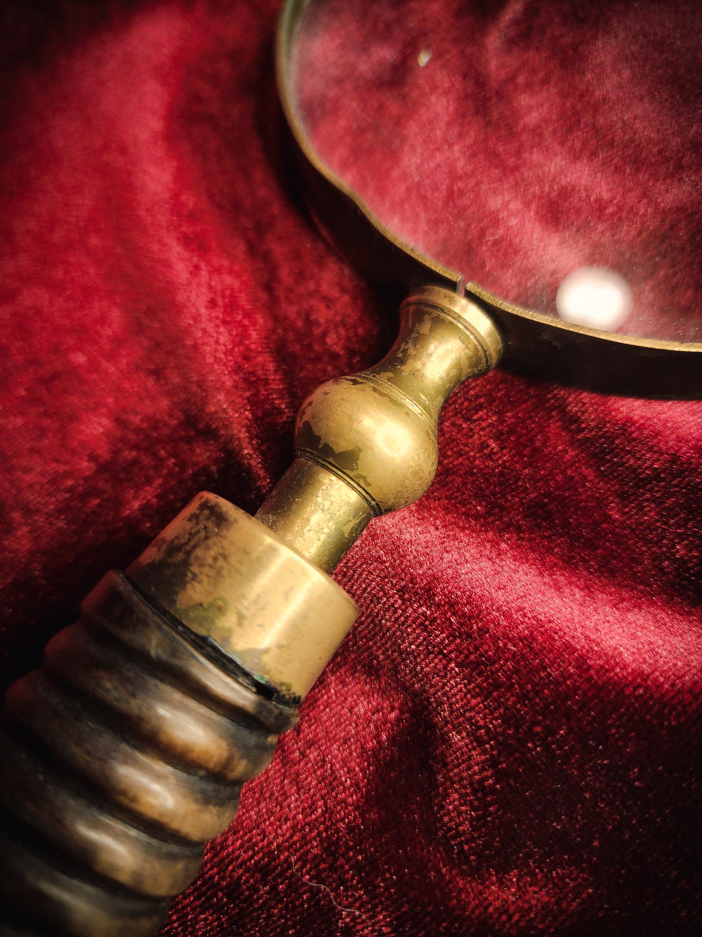 Horn Handle Magnifying Glass