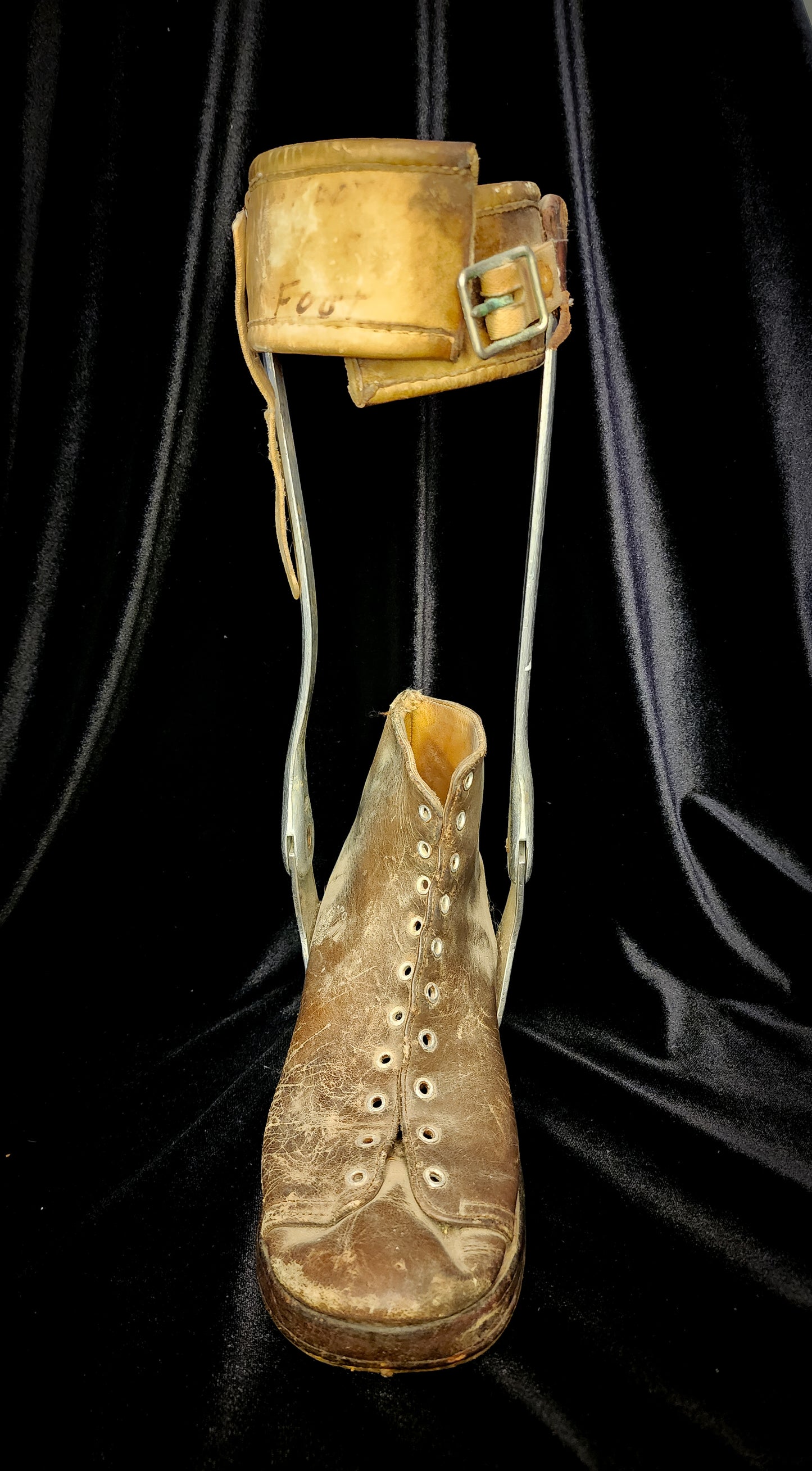 Antique Medical Child's Polio Leg Brace