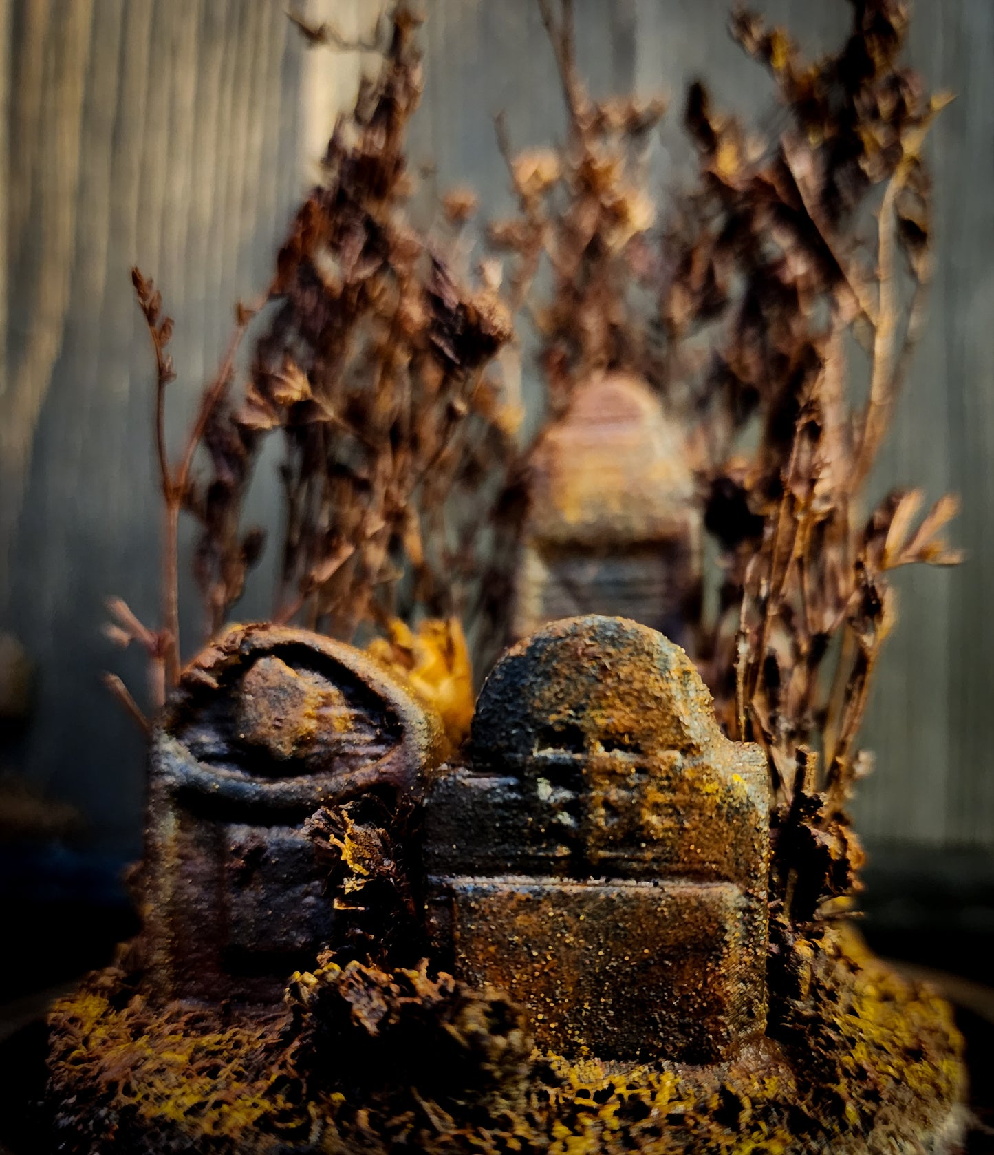 Miniature Cemetery Glass Display Dome