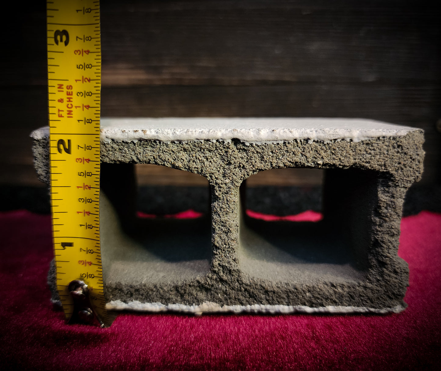 Vintage Salesman Sample Cinder Block