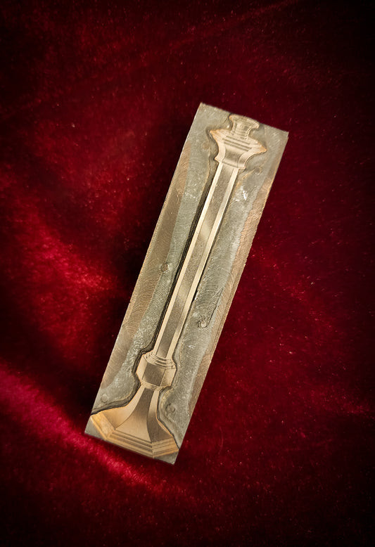 Antique, Candlestick Letterpress/Printing Block