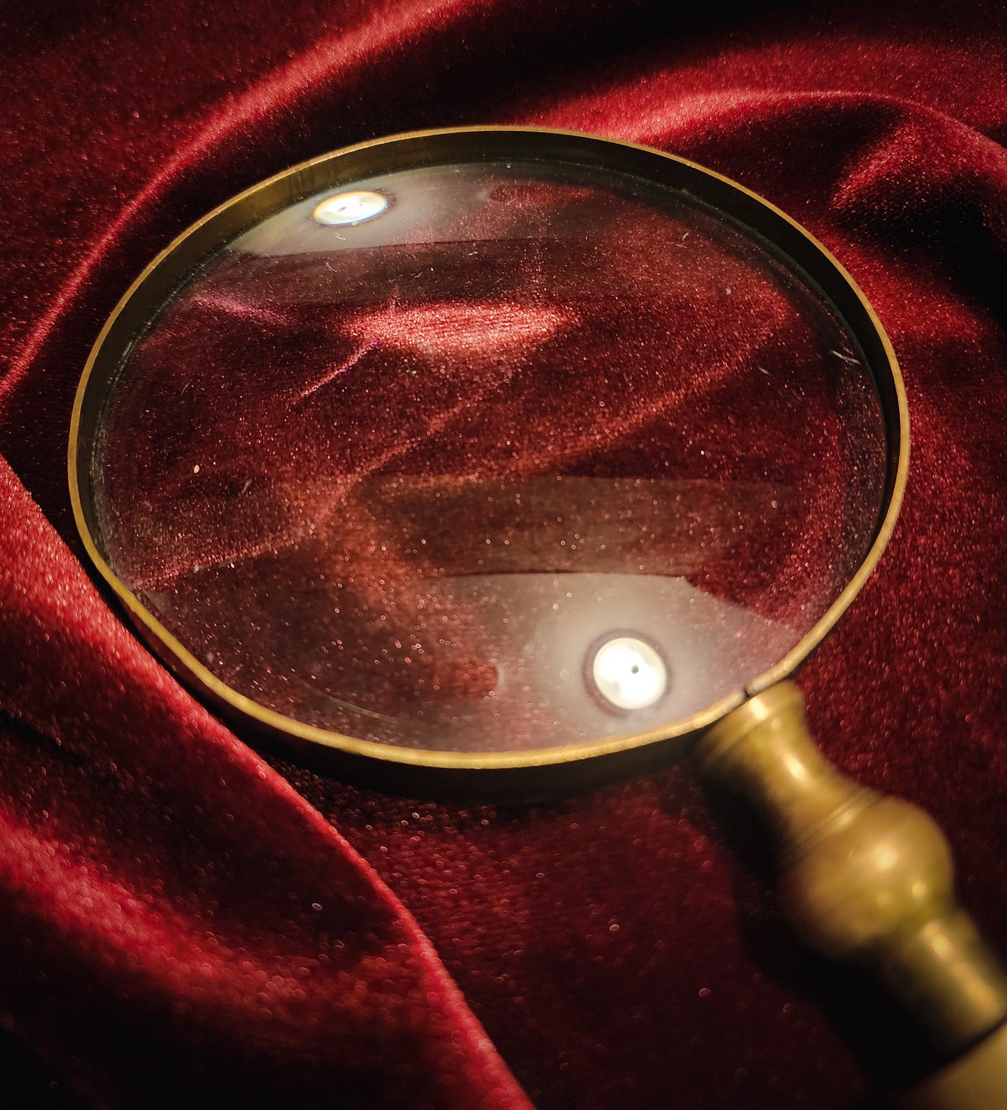 Horn Handle Magnifying Glass