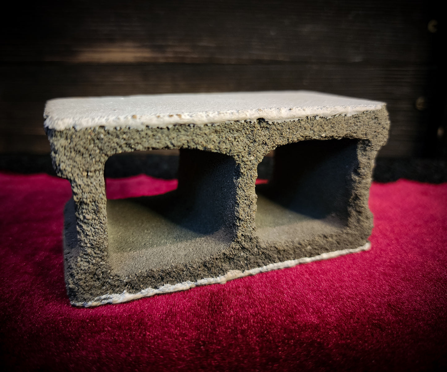 Vintage Salesman Sample Cinder Block