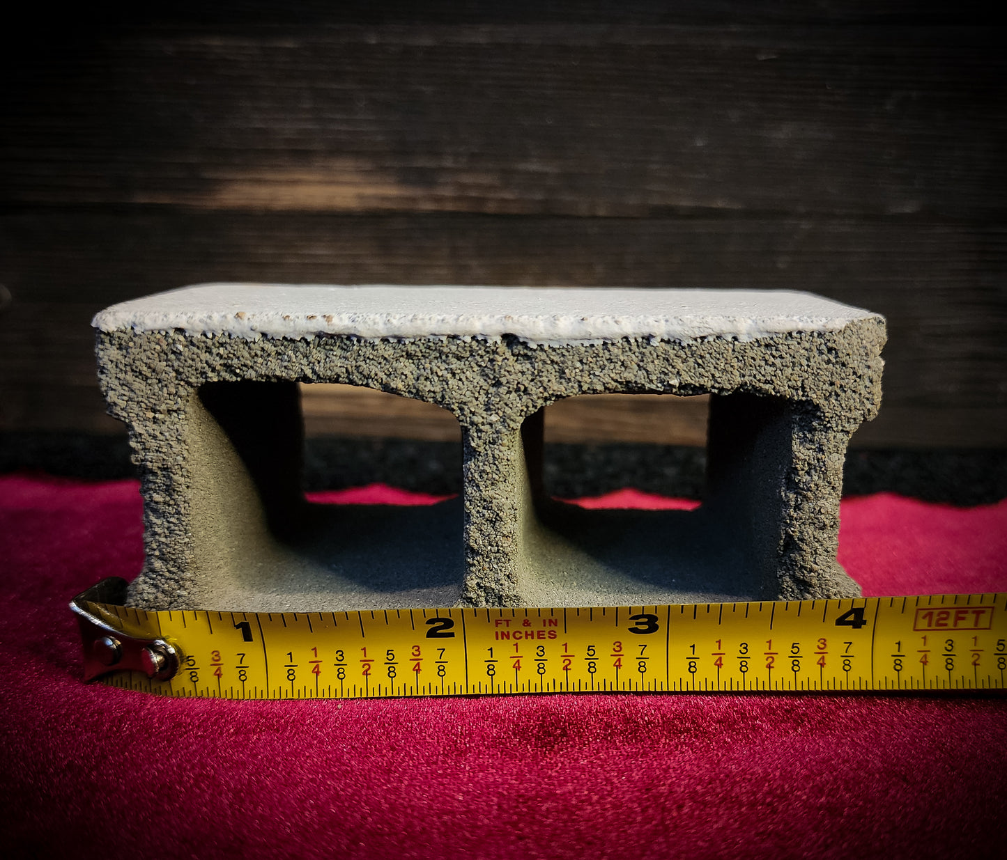 Vintage Salesman Sample Cinder Block