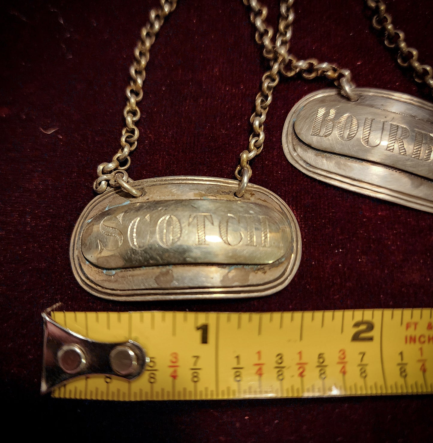 Antique Decanter Labels