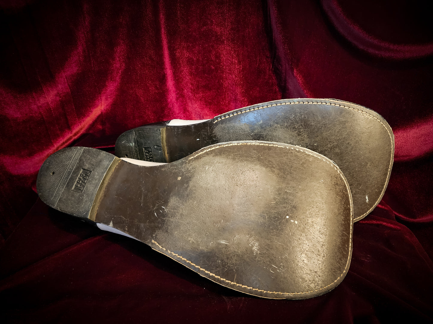 Vintage Jumbo Wingtip Clown Shoes