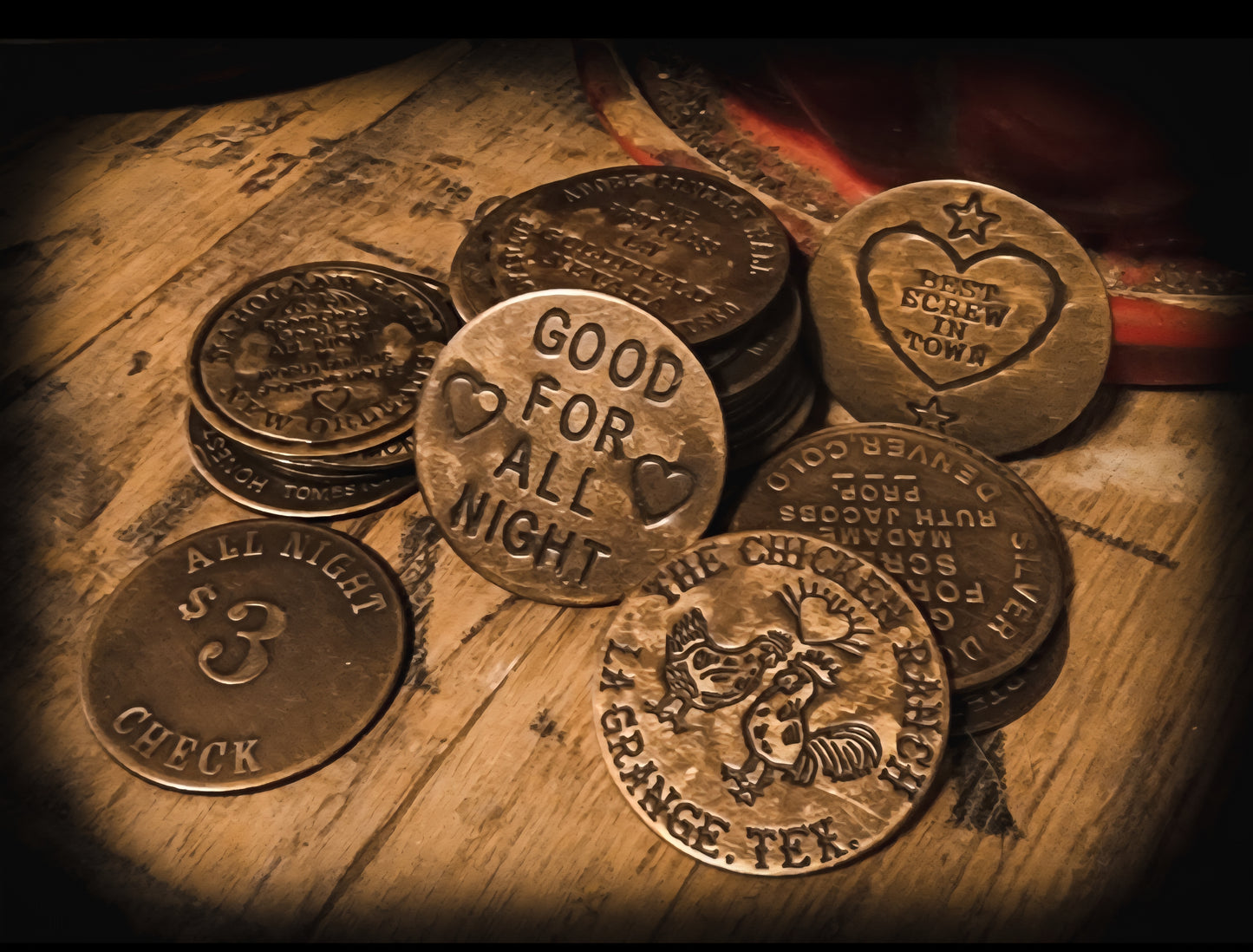 Saloon Tokens/Brothel Coins