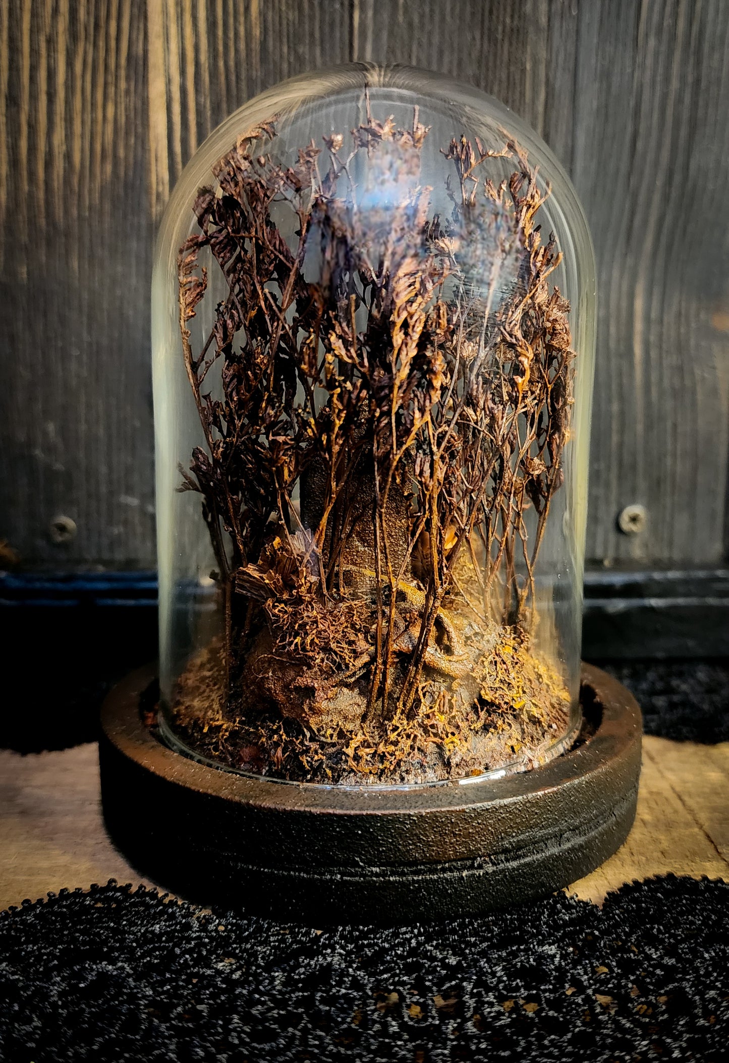 Miniature Cemetery Glass Display Dome