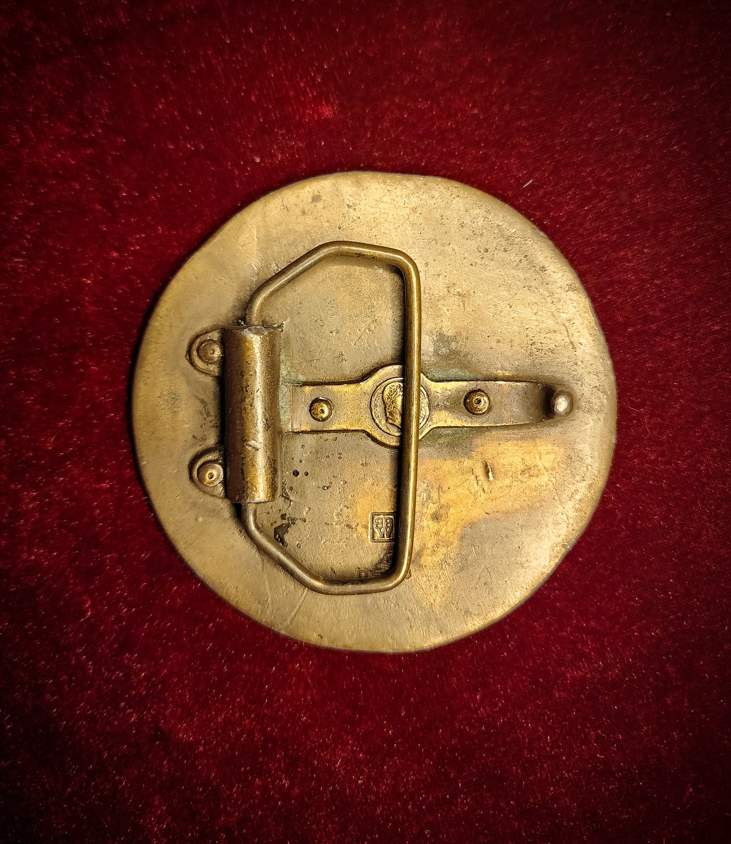 Vintage Edgar Allan Poe "Nevermore" Belt Buckle