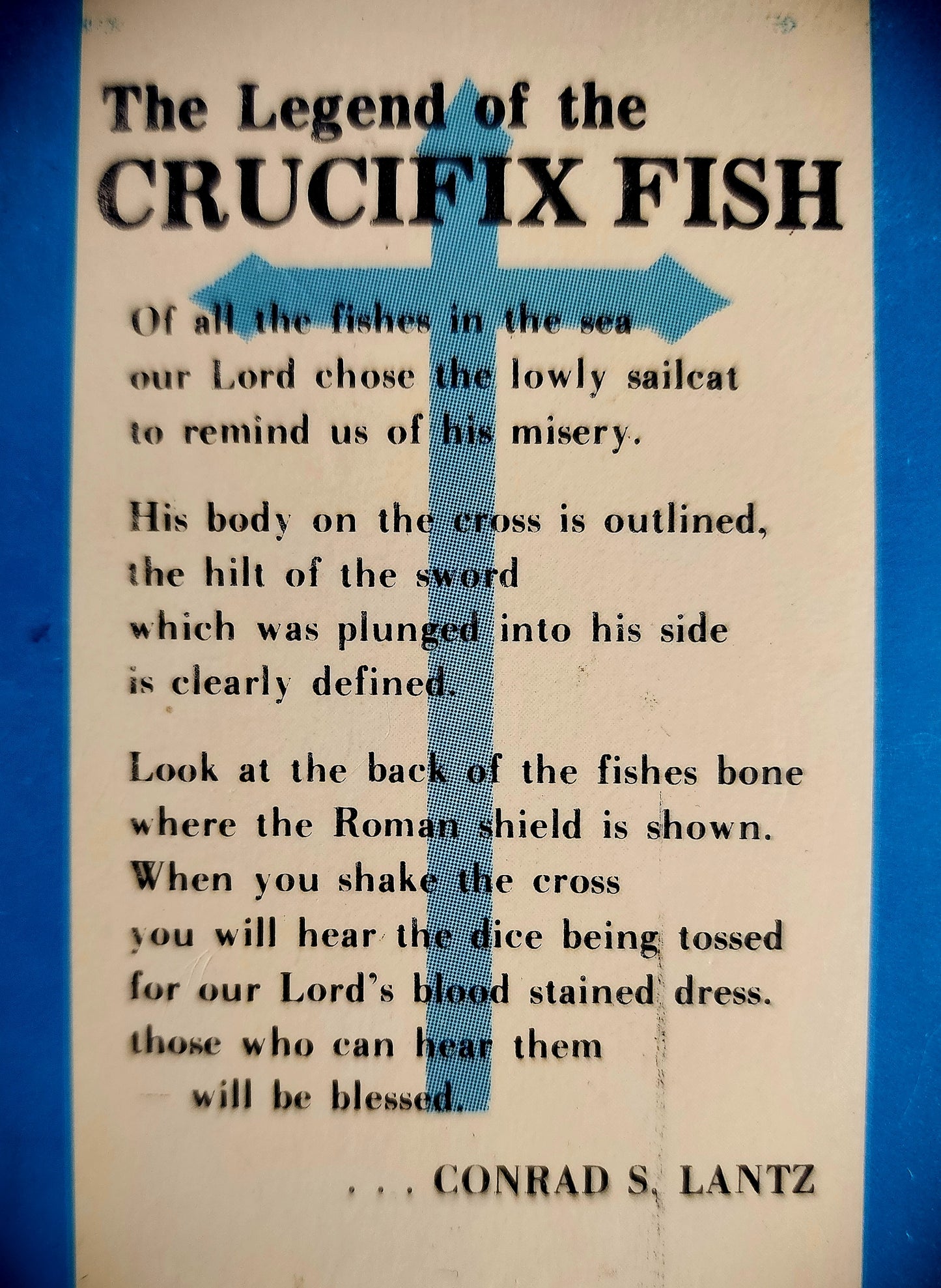 The Legend Of The Crucifix Fish