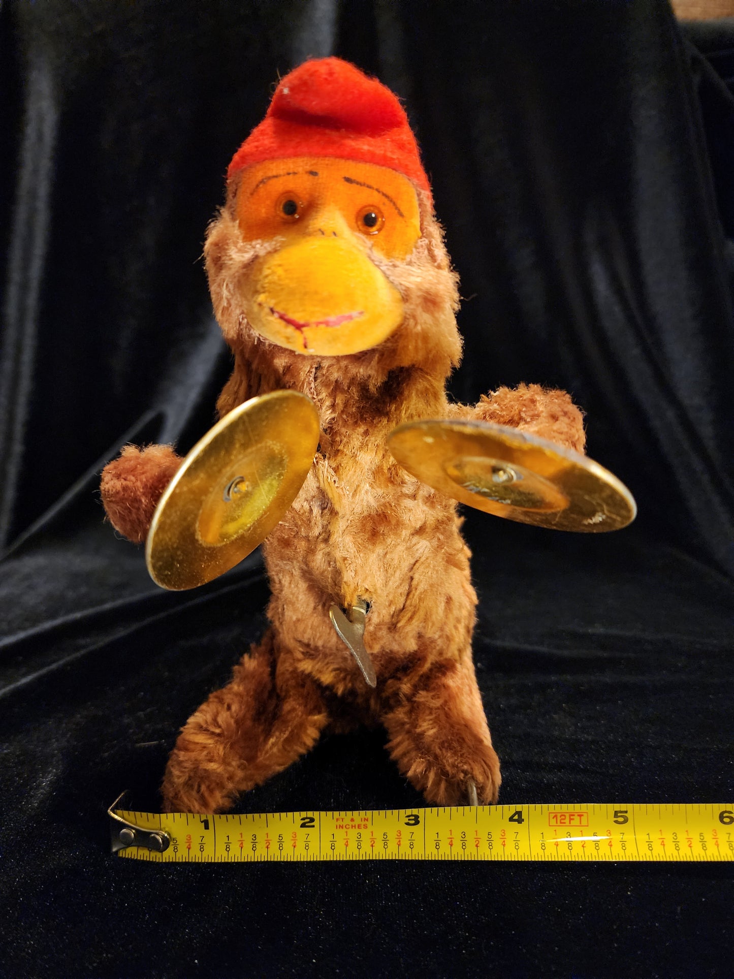 Vintage Cymbal Monkey