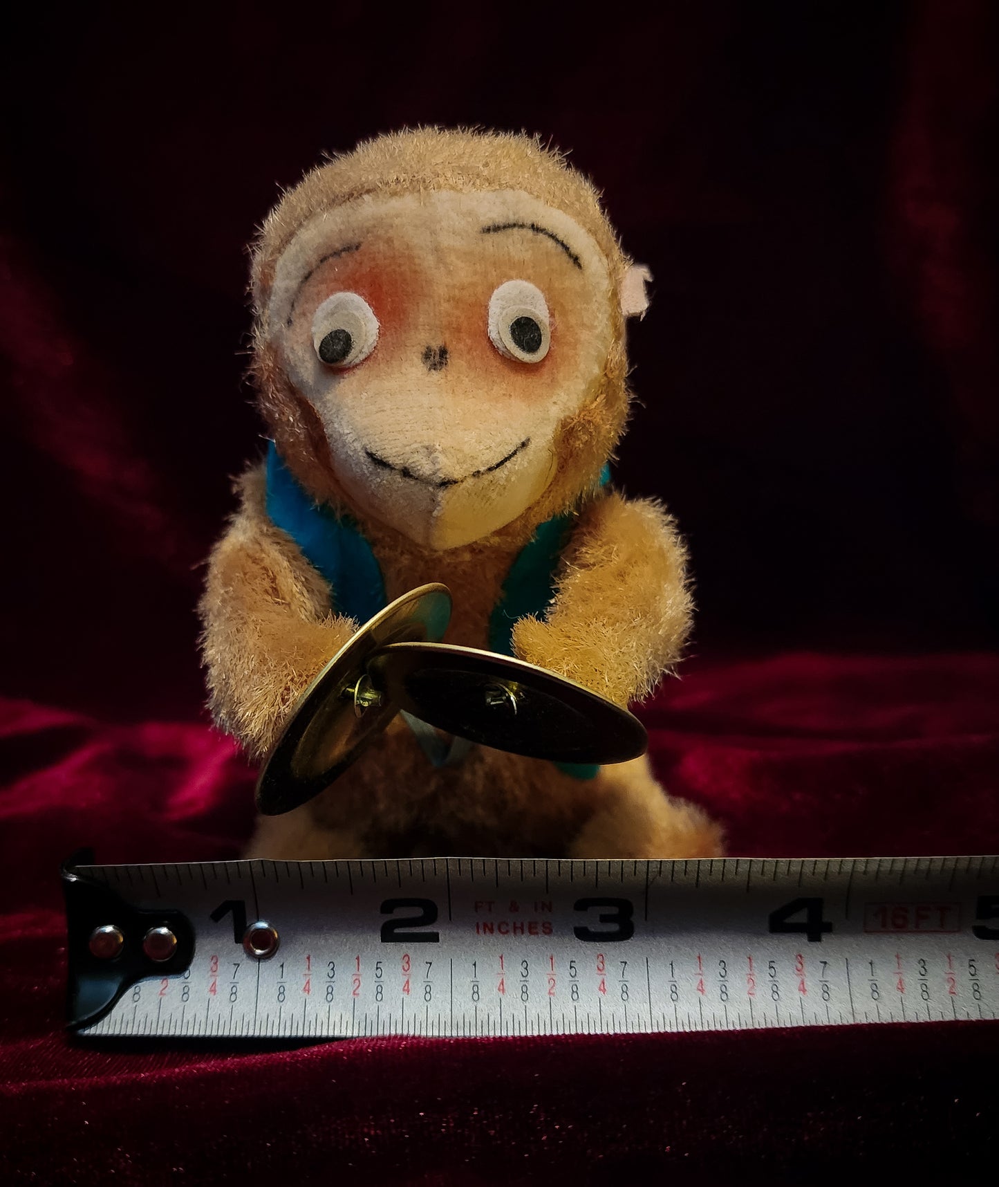 Vintage 1950's/1960's Cymbal Monkey
