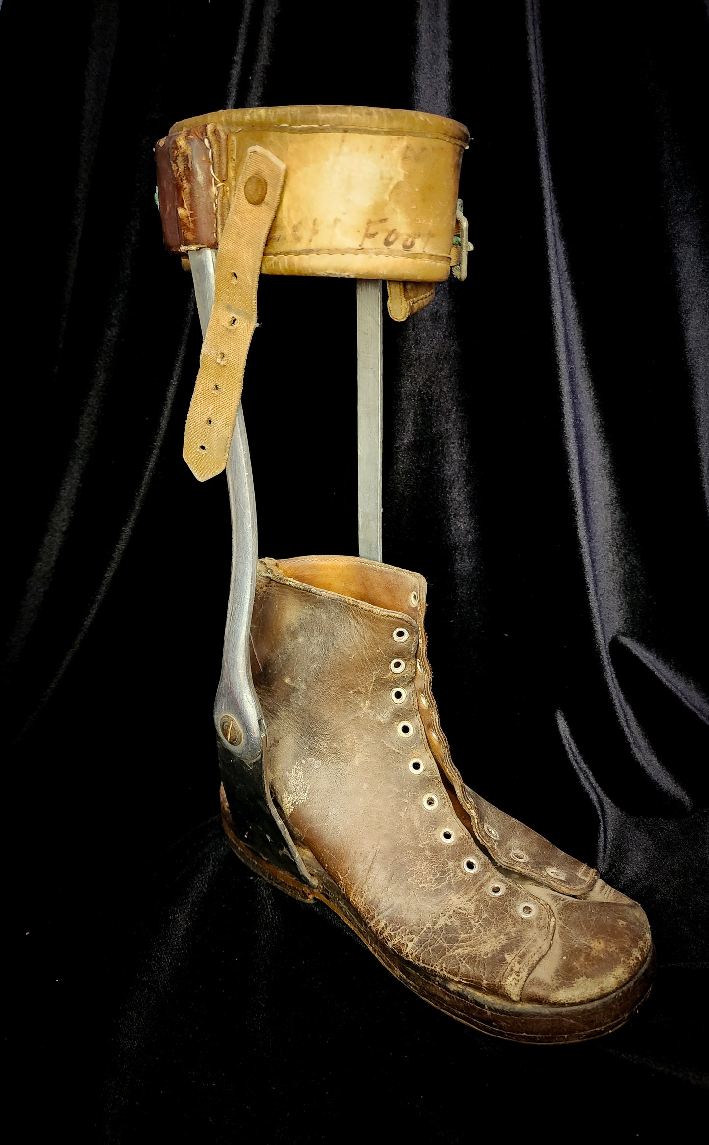 Antique Medical Child's Polio Leg Brace