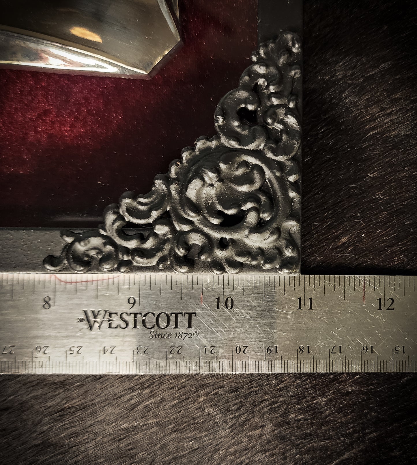Framed, Antique Casket/Coffin Plaque