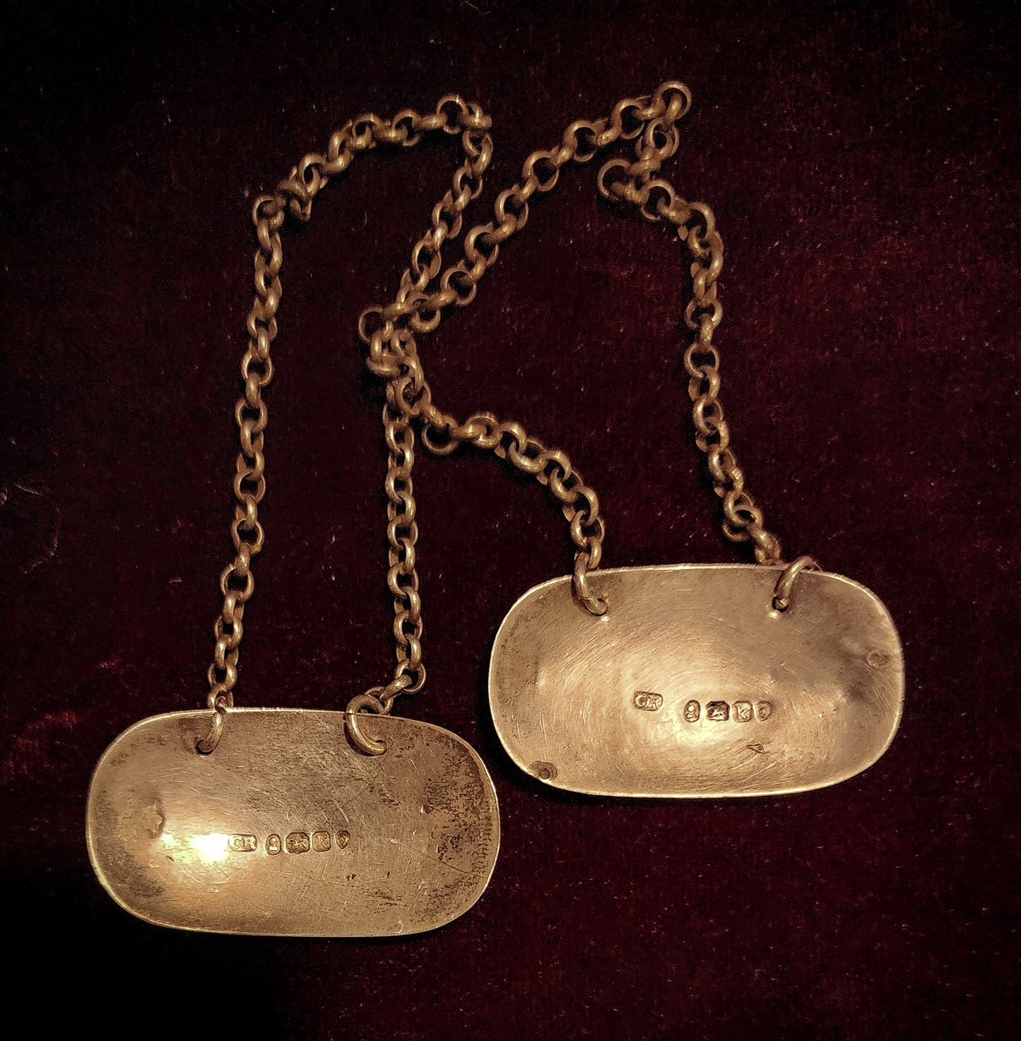 Antique Decanter Labels