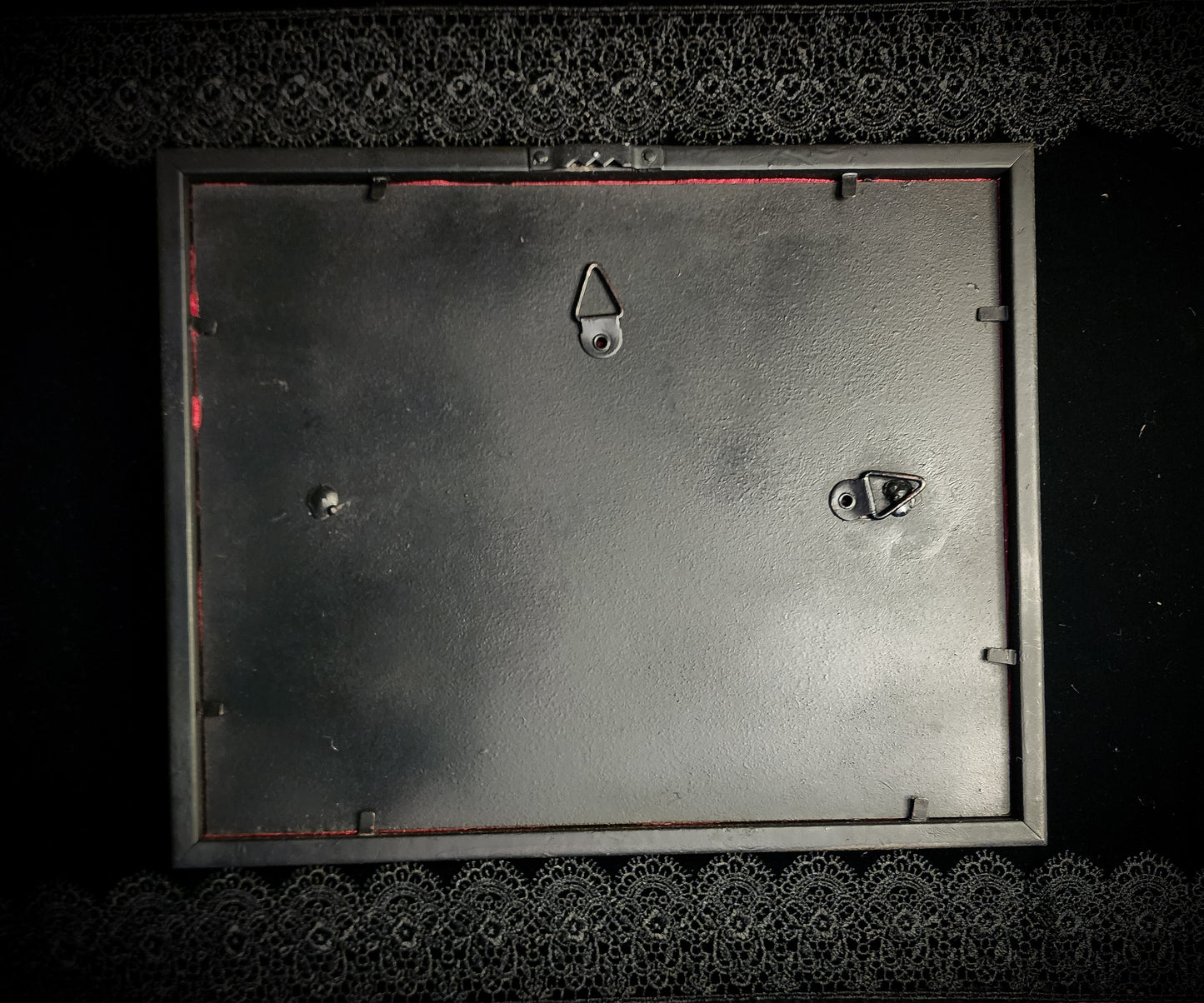 Framed, Antique Casket/Coffin Plaque