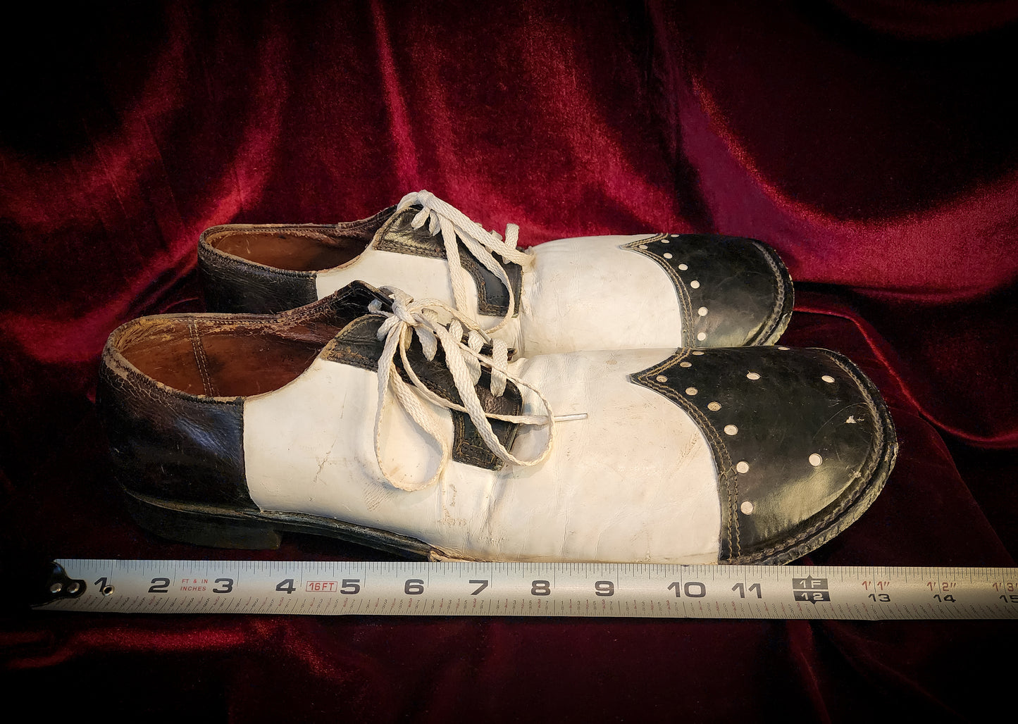 Vintage Jumbo Wingtip Clown Shoes