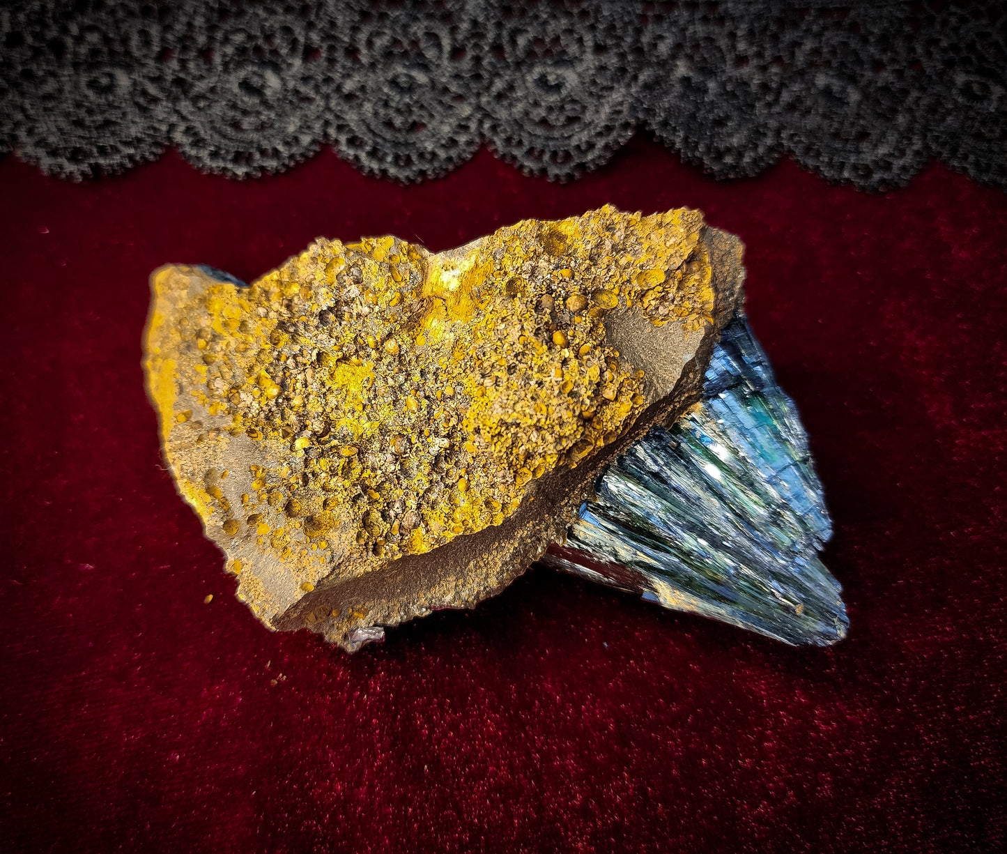 Vivianite, Corpse Crystal Mineral